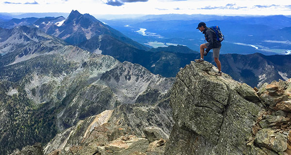 Once in a blue moon: scaling B.C.’s Fisher Peak