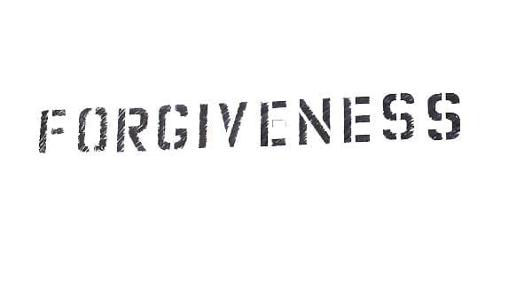 The overwhelming power of forgiveness