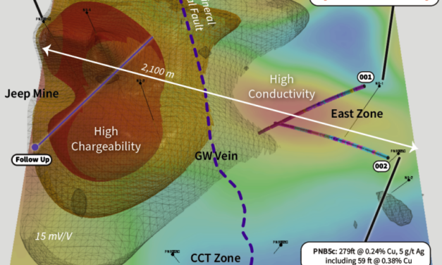 VR Resources Reports Copper-Moly-Silver Intervals Within Continuous Mineralization Over 601 and 709 Metre Intersections at New Boston